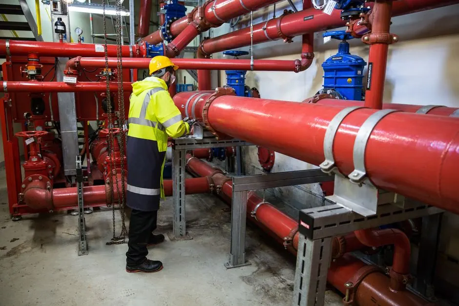 Electronic Acoustic Slab Leak Detection