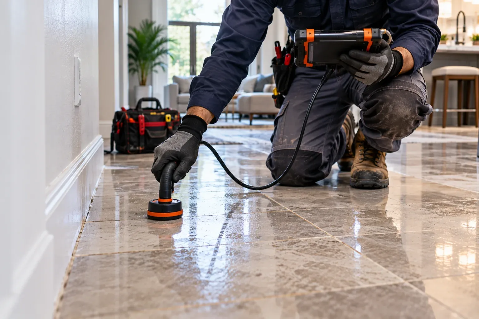 LeakGuard Pro technicians
